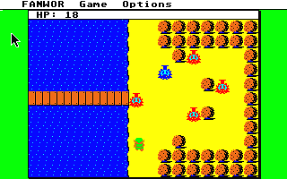 Fanwor - The Legend of Gemda atari screenshot